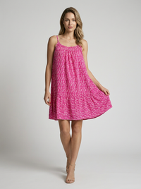 Kayla | Women's Loose Fit Floral Dress with Light Airy Cut for Spring Days