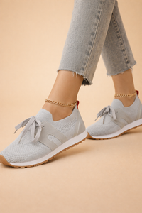 Evie | Women's Lightweight Knit Trainers with Breathable Low-Top Design