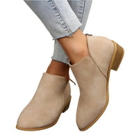 Imogen | Women's Low Block Heel Ankle Boots for Transitional Everyday Wear