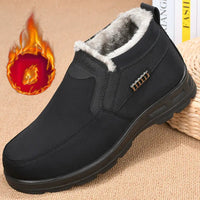 Felix | Men's Plush Lined Slip-On Shoes with Thermal Warm Non-Slip Sole
