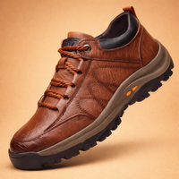 Lachlan | Men's Hand-Stitched Leather Casual Shoes with Cushioned Sole