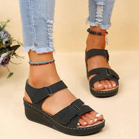 Bonnie | Women's Wide Fit Walking Sandals with Adjustable Twin Strap Buckles