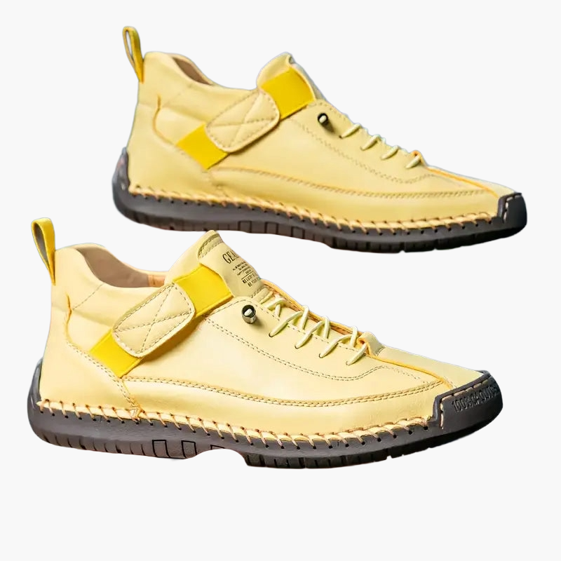 Women's beige wide fit chunky sneakers with cushioned sole